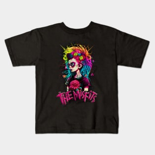 Punk Girl - The Misfits Vintage Kids T-Shirt